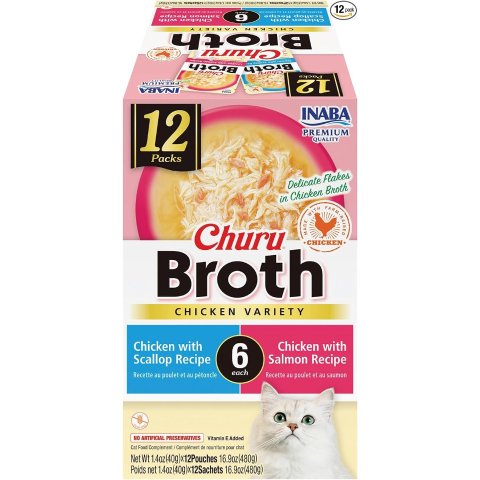 INABA 鸡肉猫咪小食 12袋