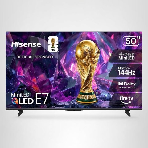 50E7SF 50英寸QLED 144Hz 4K智能电视