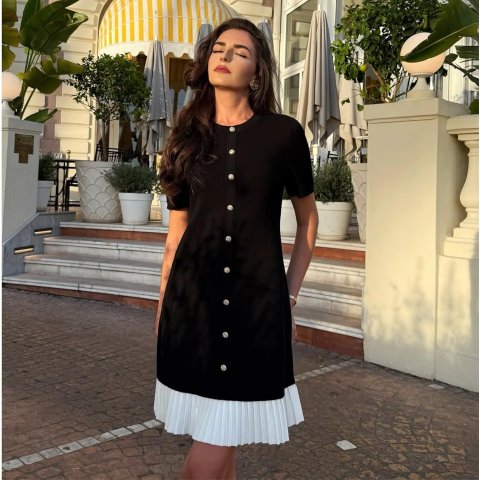 Women s Short Sleeve Knit Bodycon Mini Dress