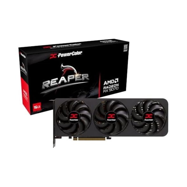 PowerColor Radeon RX 9070 Graphics Card 16GB
