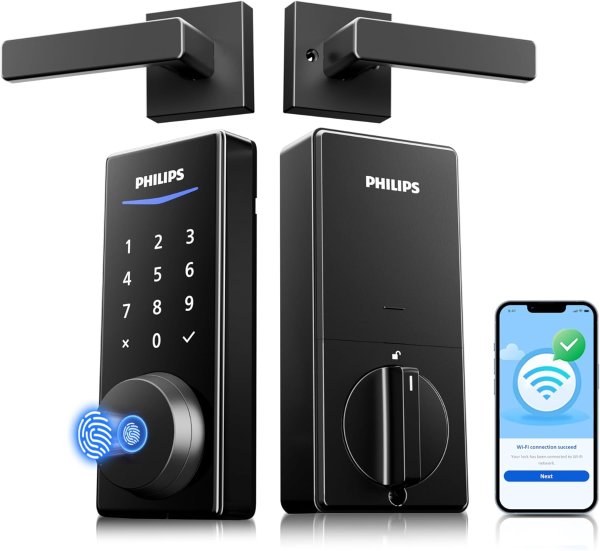 Smart Door Lock WiFi Fingerprint