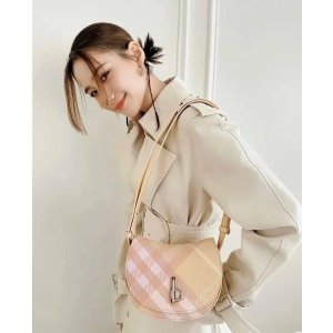 Burberry 单肩包 三文鱼粉 何超莲同款