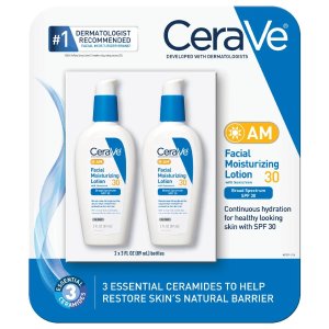 CeraVe  AM面部乳液 30SPF 2瓶装