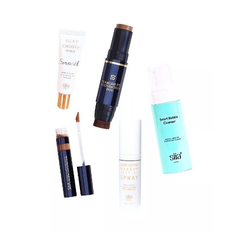 SIIA COSMETICS Perfect Base Makeup Set of 5