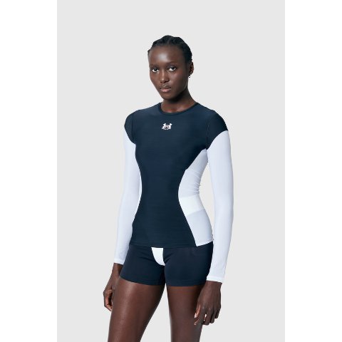 HEATGEAR Long Sleeve Top Black