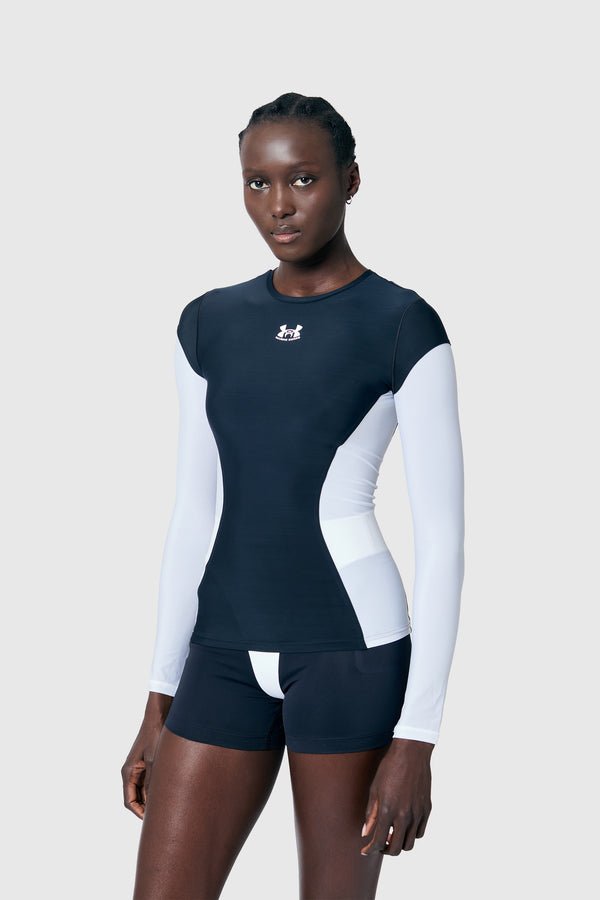 HEATGEAR Long Sleeve Top Black