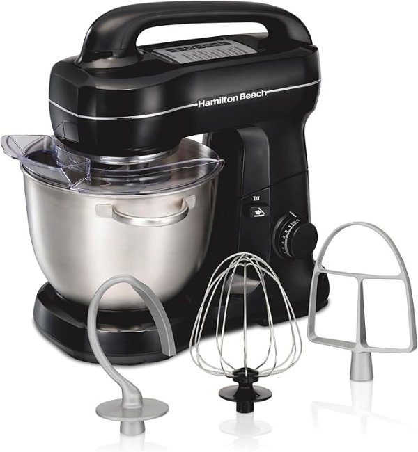 Hamilton Beach Stand Mixer 4 Quarts Black