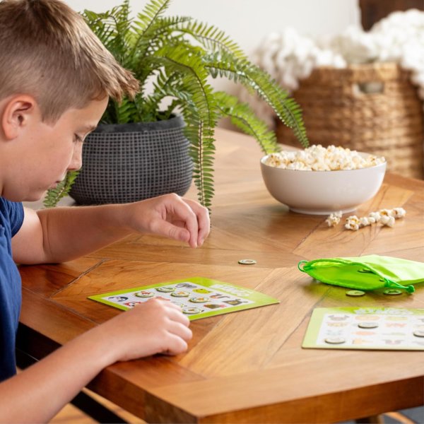Chuckle & Roar Family Bingo 4-in-1 Game for Kids