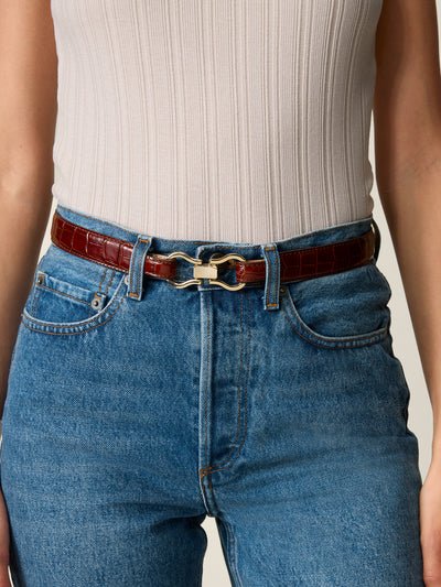 LAURE Belt Brown