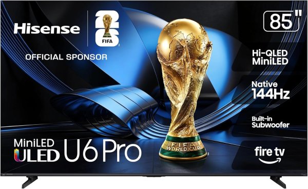 85U6SF Pro 85英寸 4K Mini‑LED智能电视