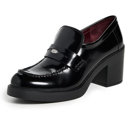  Women s Classic Heeled Loafers