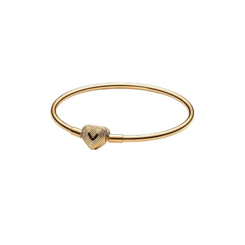 Moments 14K Gold Plated Bangle
