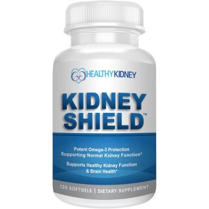 Kidney Shield Omega 3 柠檬软胶囊 120粒