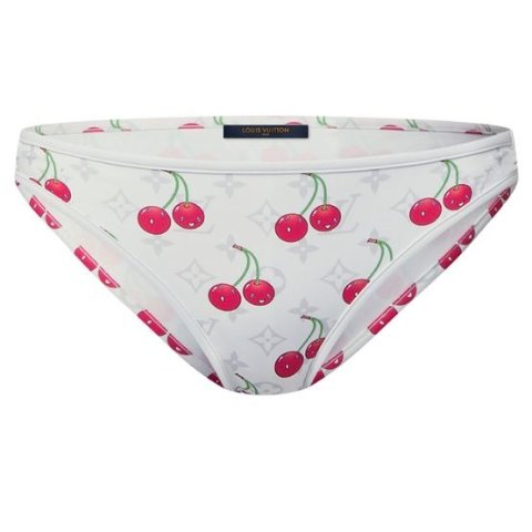 LV TM Cherry Bikini Bottoms