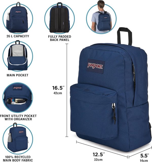 JanSport Superbreak Plus 双肩包