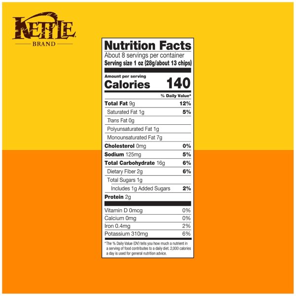 Kettle Honey Dijon Potato Chips 7.5 oz