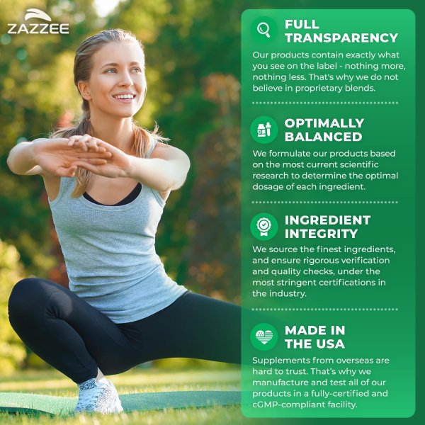 Zazzee Grape Seed Extract 400mg 180 Capsules