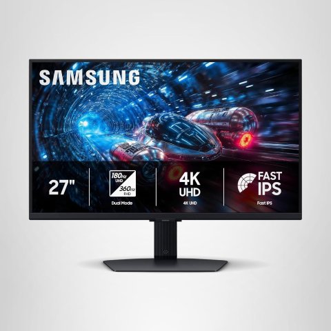  Odyssey G7 游戏显示器 27英寸 4K 180Hz双模