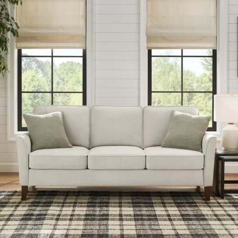 Doherty Fabric Sofa 79.9 in Oyster Beige