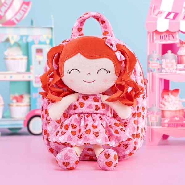 Love Series Plush Backpack 9 Inches