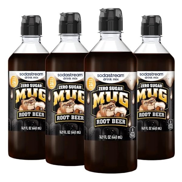  MUG Root Beer Zero Drink Mix 4 Pack
