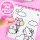 Hello Kitty 水画填色本，无墨不脏衣服，随身带随时画