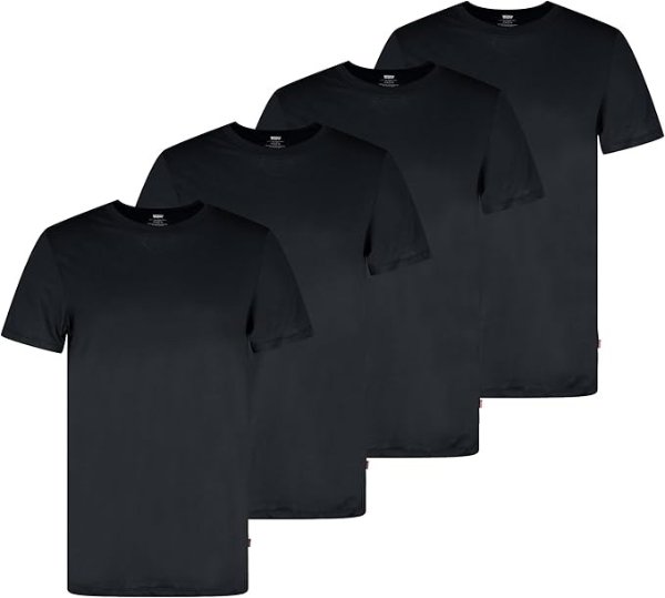 Levi's 男士圆领T恤 4件