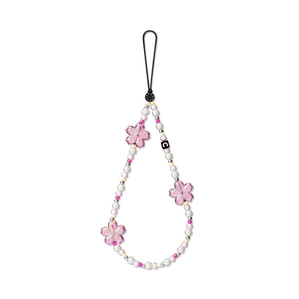 Sakura Story Floral Phone Lanyard