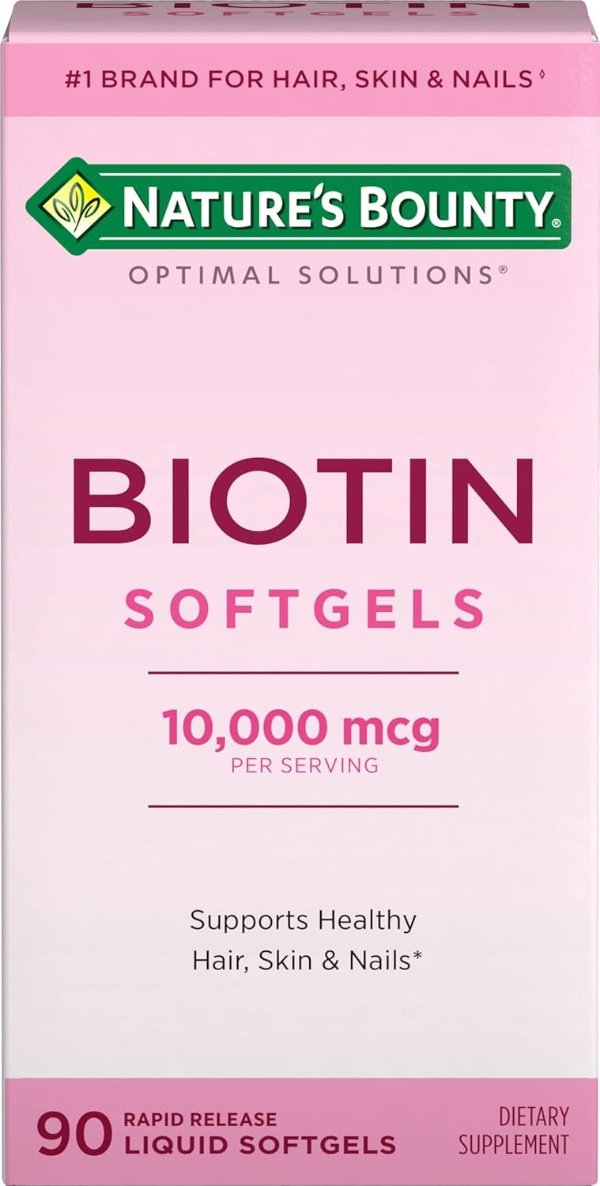  Biotin 10000mcg 90粒软胶囊