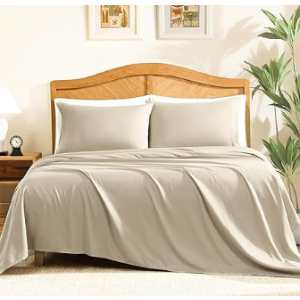 $11.96 Amazon.com ClevaHome Sheet Set Twin Size, 3-Piece Bedding