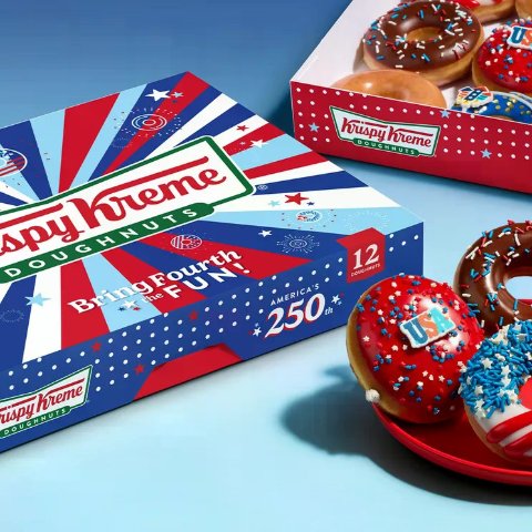 7月4日国庆白嫖！Krispy Kreme免费领甜甜圈