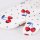 kate spade Kitchen Towel Set 4-Pack White/Red/Blue