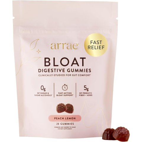 Arrae Bloat 益生元纤维无糖软糖 60粒
