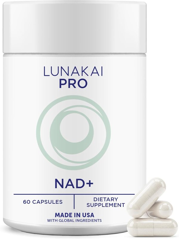 Lunakai NAD+ Formula 60 Count