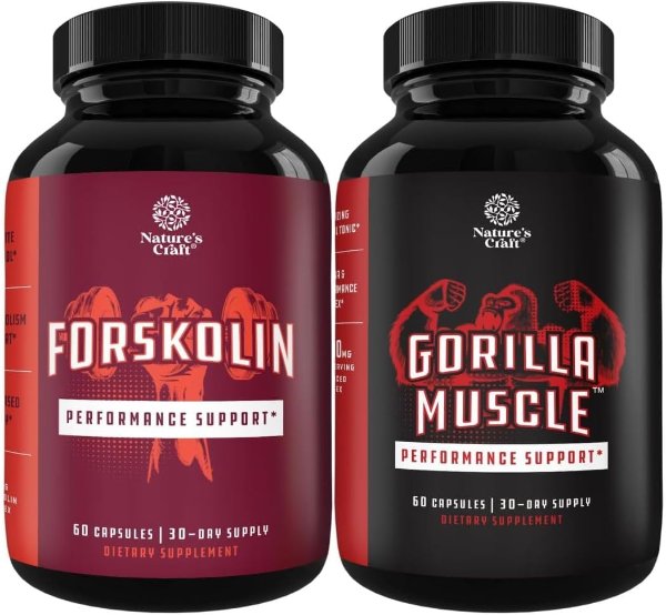 Forskolin 男士增能胶囊 套装