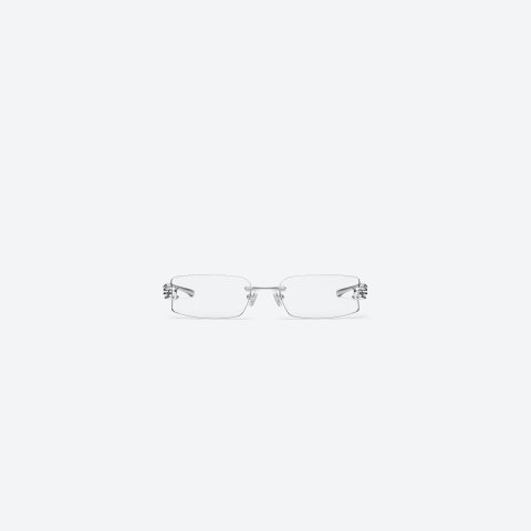 Gentle MonsterGamot 02 Silver Square Glasses