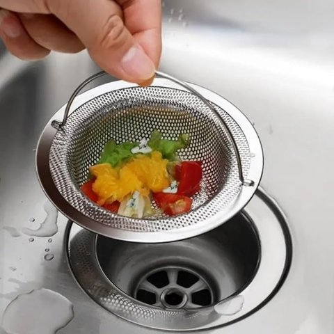 不锈钢水槽过滤器 1个