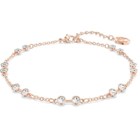  Remix Strand Round Cut Rose Gold-Tone