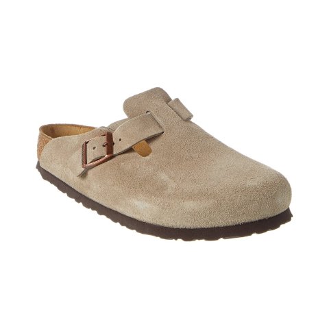 Boston Soft Footbed Suede Clog