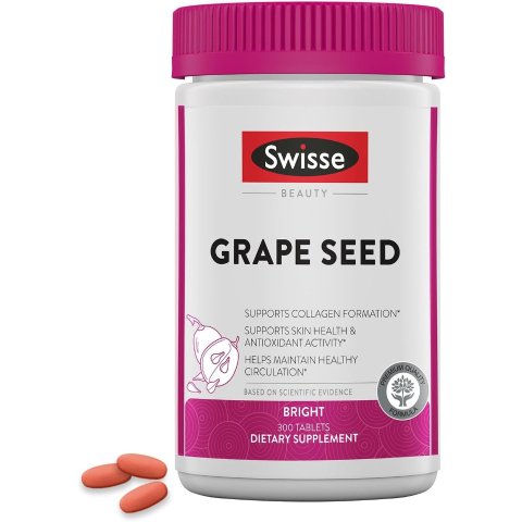 当家花旦Swisse 葡萄籽胶囊 维生素C 5个月量