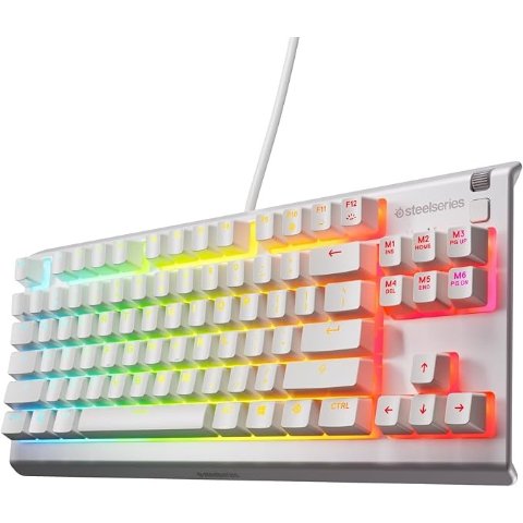  Apex 3 TKL 白色RGB游戏键盘
