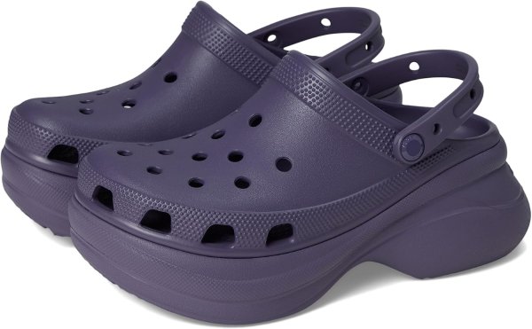 Crocs Classic Bae 女士厚底洞洞鞋