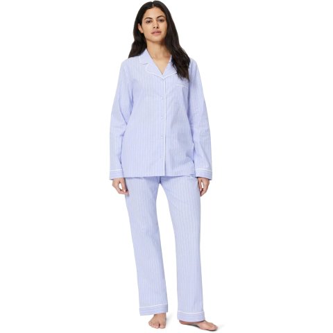 Amazon Essentials 女士纯棉长袖睡衣套装