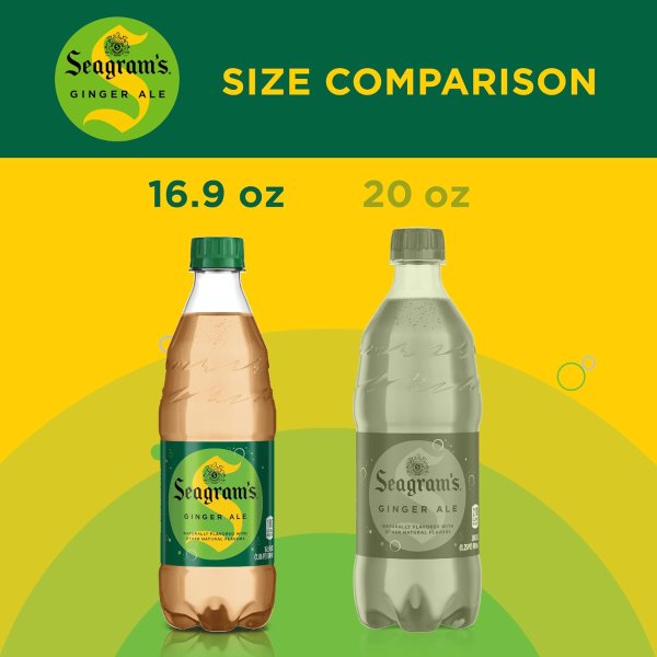 Seagrams Ginger Soda 16.9 fl oz 12 Pack