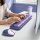 Meidosa 2.4GHz Retro Keyboard Mouse Combo Purple Gradient