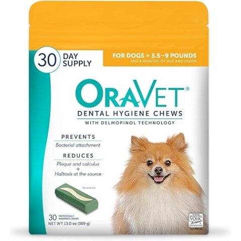 OraVet 犬用洁齿咀嚼片 30支 XS