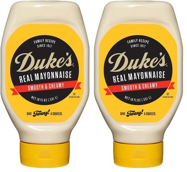 Duke’s 原味蛋黄酱 18盎司 2瓶