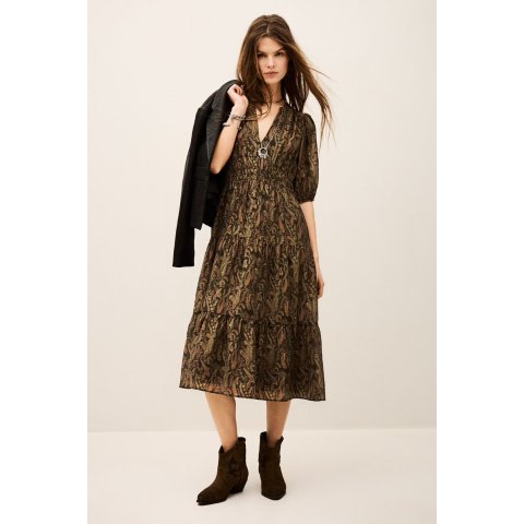 BA&SH Tanyssa Dress Green