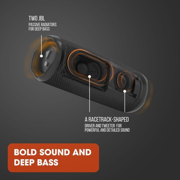 JBL Flip 6 Portable Bluetooth Speaker Camo
