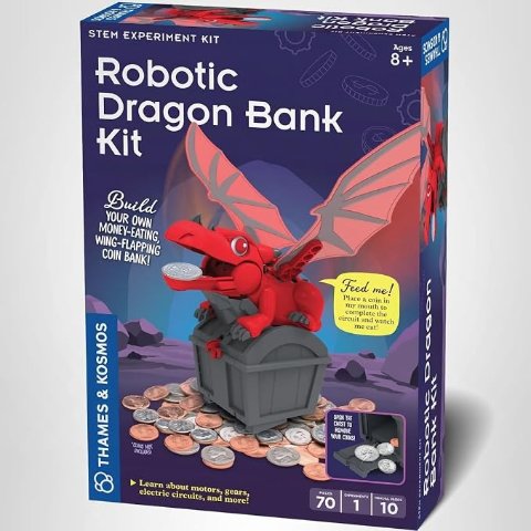  Robotic Dragon Bank Kit STEM Ages 8+